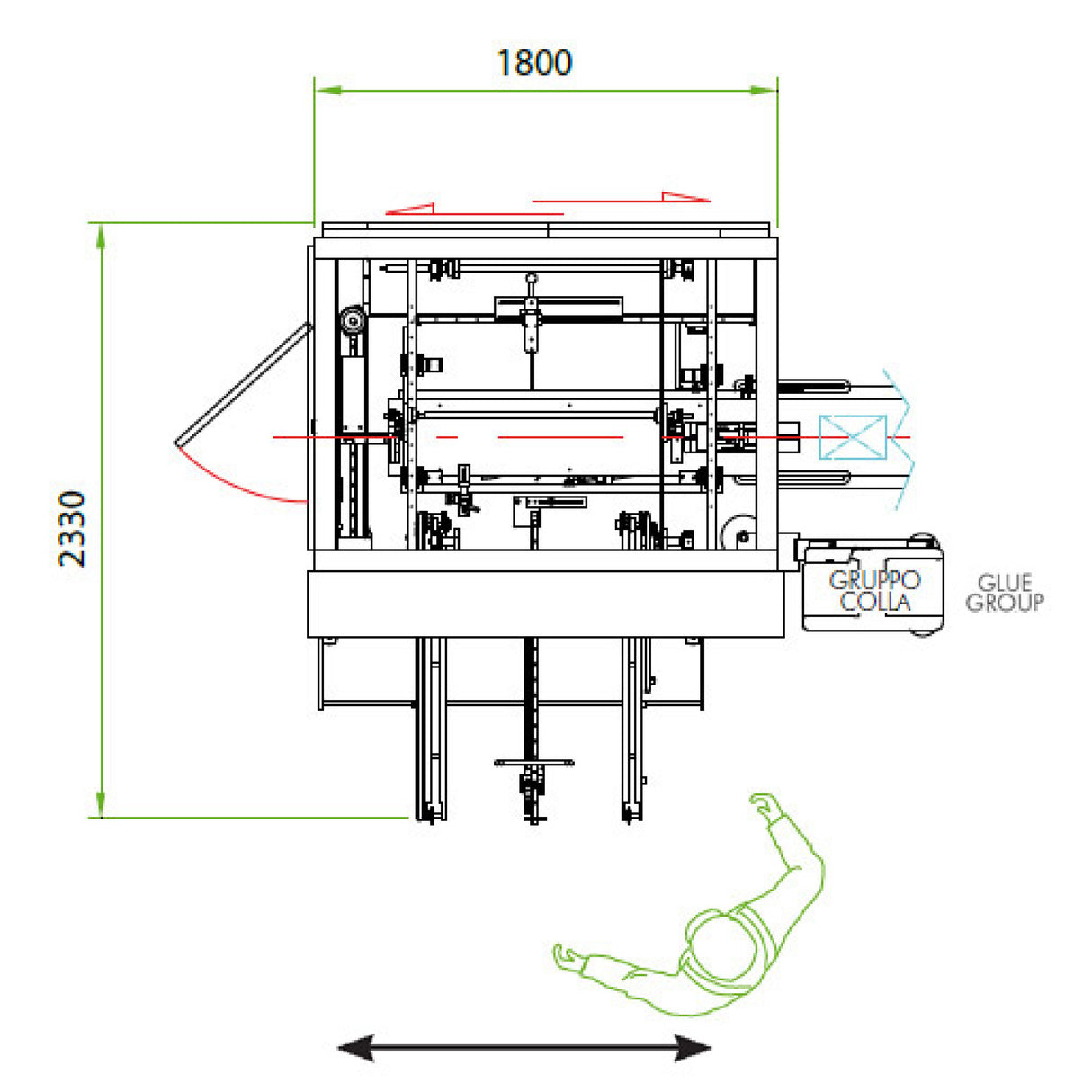 M&S Automatic Case Erector 382/C
