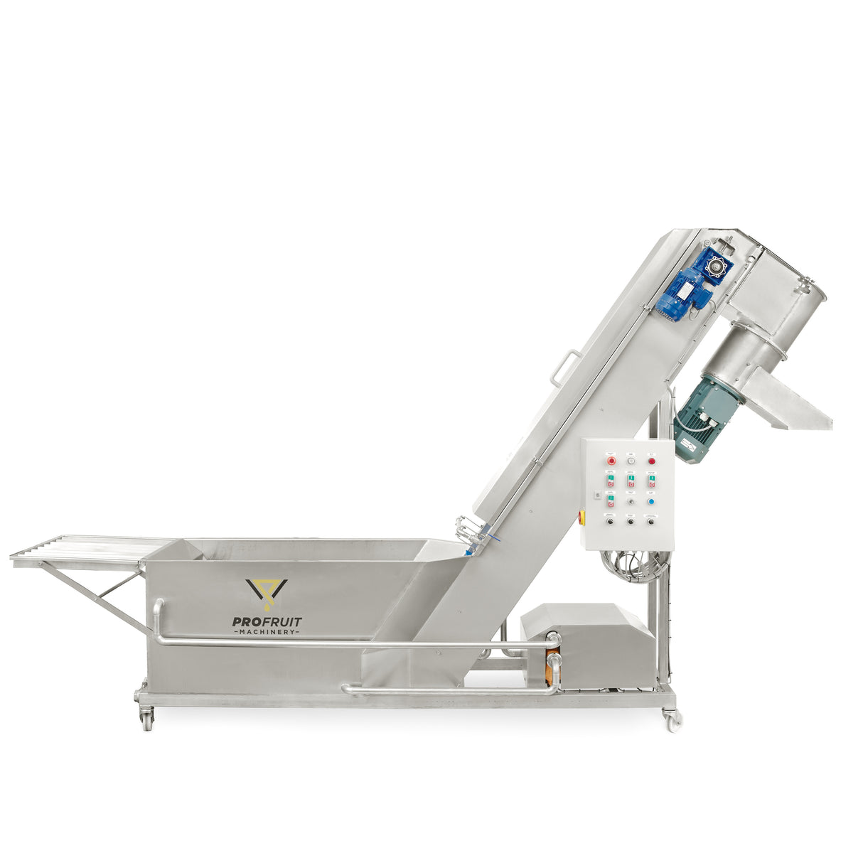 ProFruit Fruit Bubble Washer Elevator Mill AQUAMILL